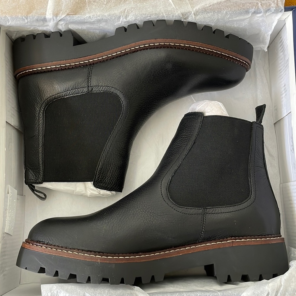 Caslon Black CN Miller Leather Booties